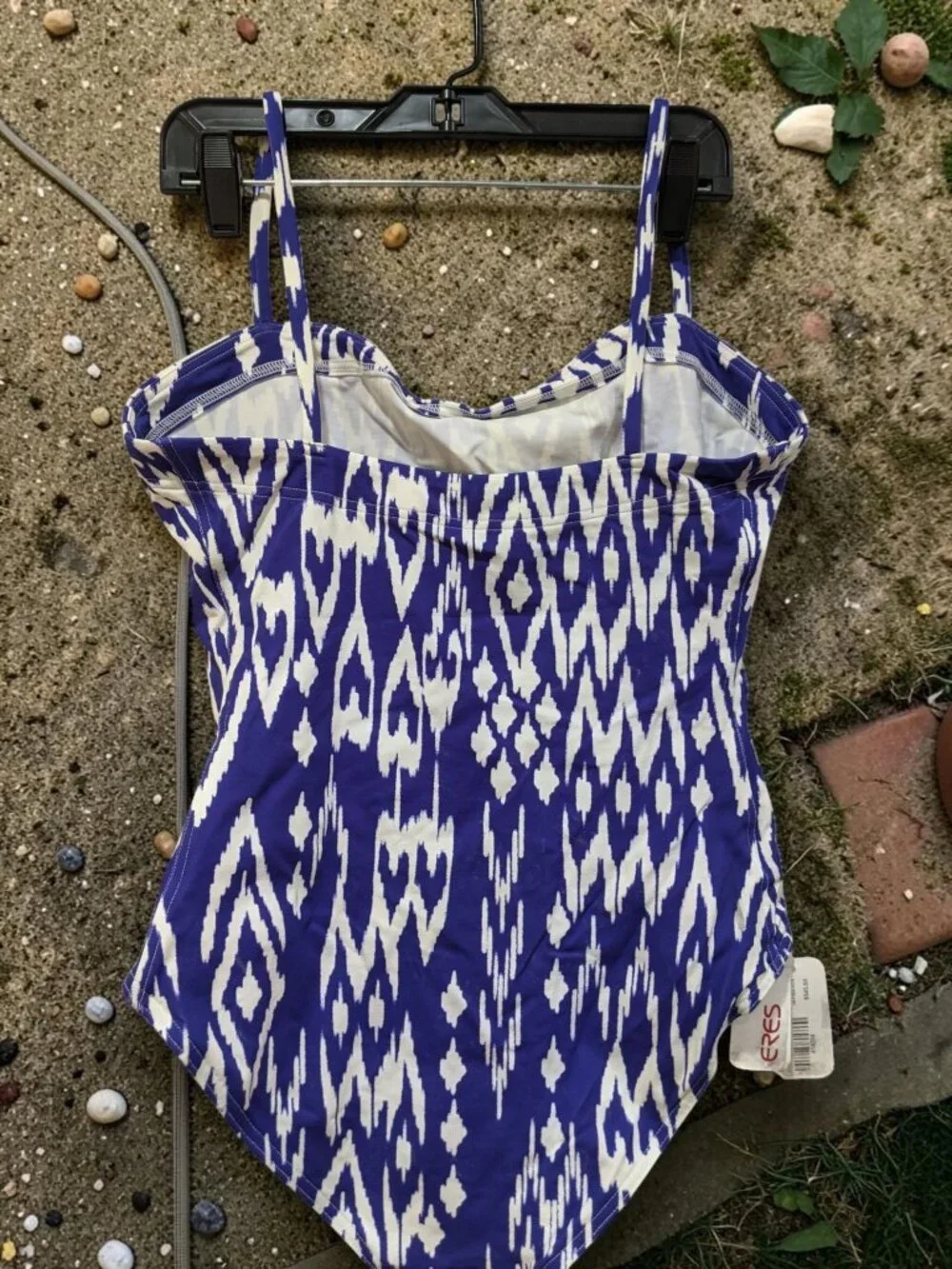 ERES Cloud Wind One-Piece Swimsuit Size 42 US 10 NWT /small Defect.